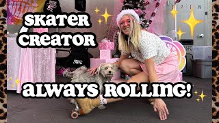 ROLLER SKATER CREATOR: ALWAYS ROLLING! A roller skate apparel company you are going to love 😍