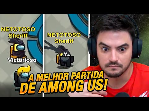 A PARTIDA MAIS PERFEITA DE AMONG US |  Cortes Felipe Neto
