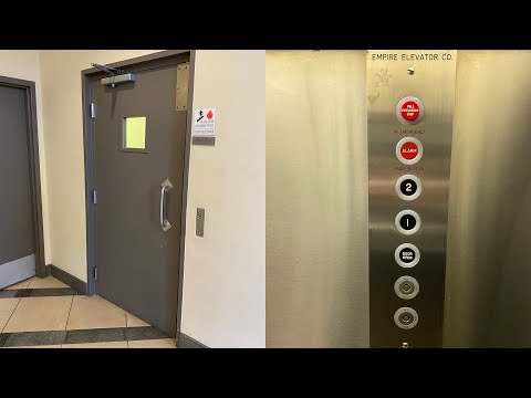 Neat Empire Hydraulic Swing Door elevator @ 2544 Cleveland Ave - Santa Rosa, CA