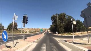 preview picture of video 'כביש 38 מצומת עזקה לצומת שמשון - Road 38 from Azeka Junction to Shimshon Juncion'