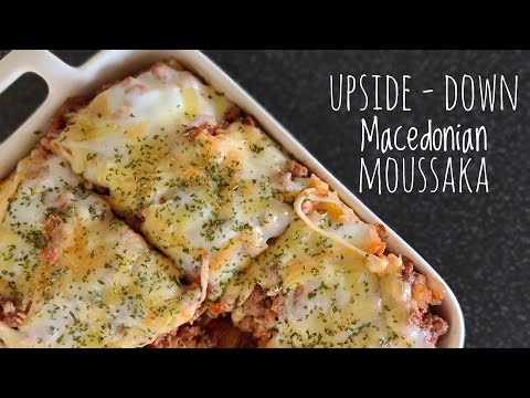 Upside-down Macedonian Moussaka. #moussaka