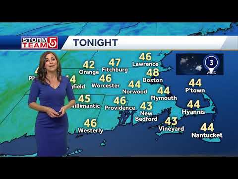 Video: Breezy spring day, cooler along coast