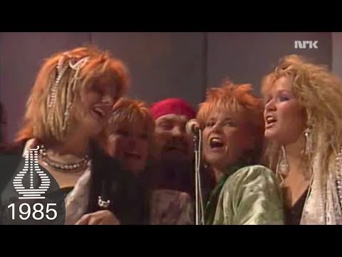 Forente artister live under Spellemannprisen 1985