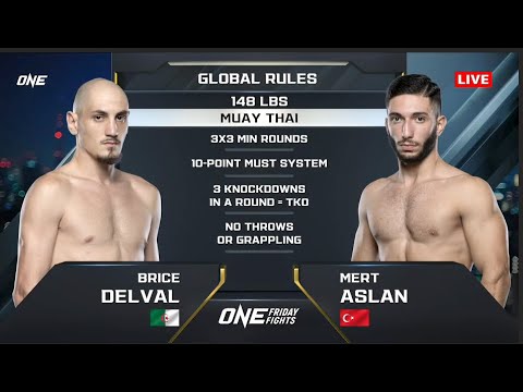 Brice Delval vs Mert Aslan full fight