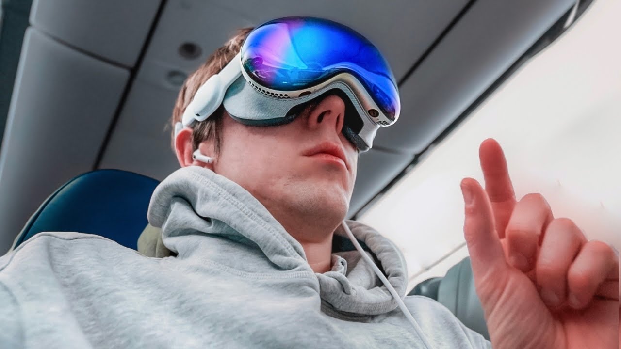 Apple Vision Pro on an Airplane: How It's (Actually) Like