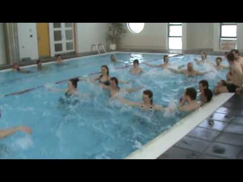 Biogen & Davíð Þór's Synchronised Swimmers @ Thingeyri Pool @ AFES 2010 After Party