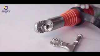 Display fiberglass heat shrink rod