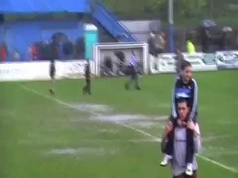 Colwyn Bay FC win the Play-Off Final