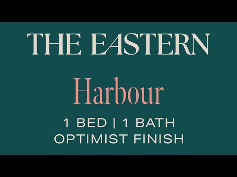 Harbour | 1 Bedroom, 1 Bath Floorplan | Optimist Finish Package | The Eastern Apartments