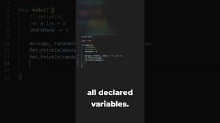 Learn Go in 60 seconds! #golang #goprogramming #learngo #golanguage #golangtutorial #coding
