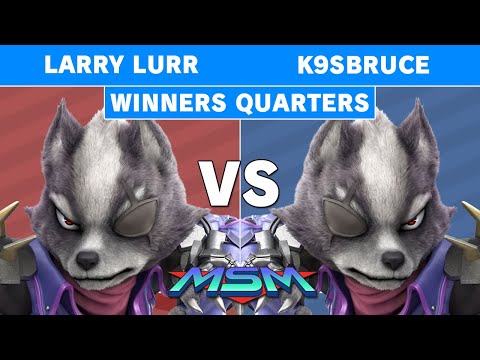 MSM 229 - Larry Lurr (Wolf) Vs TG | K9sbruce (Wolf, Lucina) Winners Quarters - Smash Ultimate