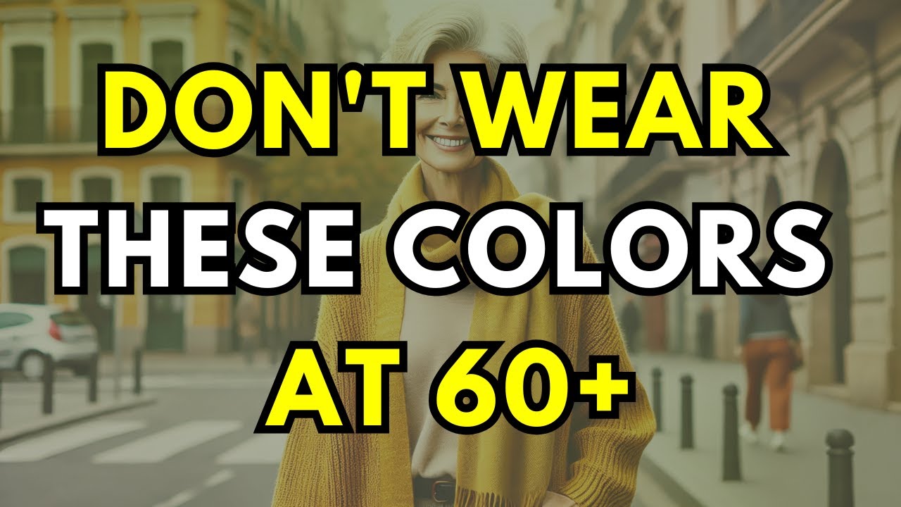 5 Colors That Don’t Flatter Women Over 60 ( And What To Wear Instead! )