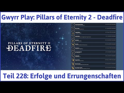 Pillars of Eternity 2 deutsch Deadfire Teil 228 - Erfolge und Errungenschaften Let's Play