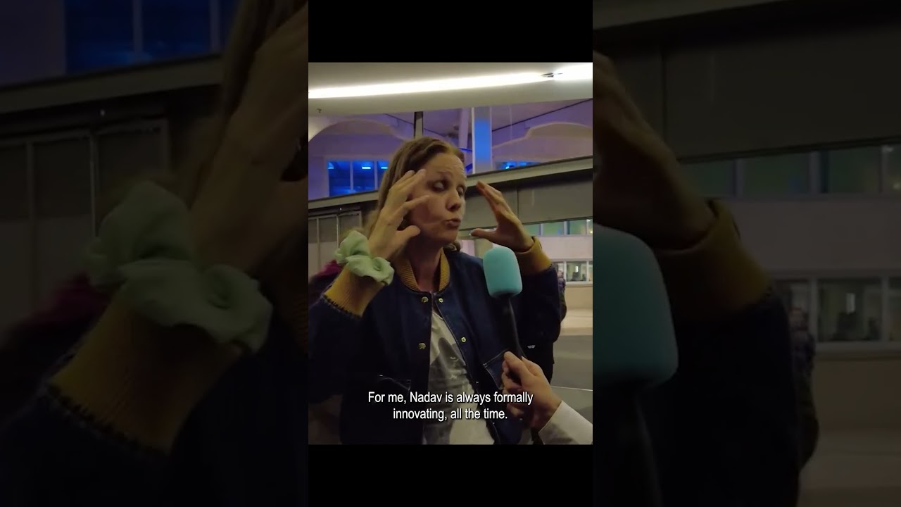 Miniature de la vidéo Justine Triet's reaction to YES directed by Nadav Lapid [Subtitled] du film Oui