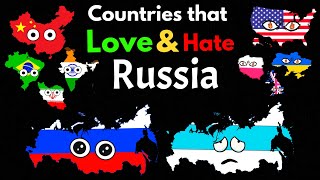 Countries that Love/Hate Russia