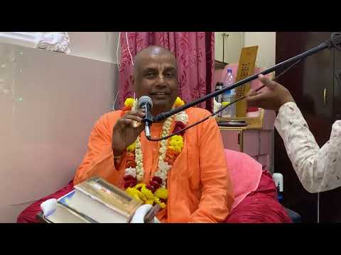 HH Bhakti Prachar Parivrajaka Swami Maharaj on 30 th Dec @ Rakal Krishna Desh