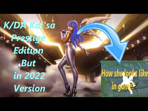 New Version of K/DA Kai'sa Prestige Edition (2022)