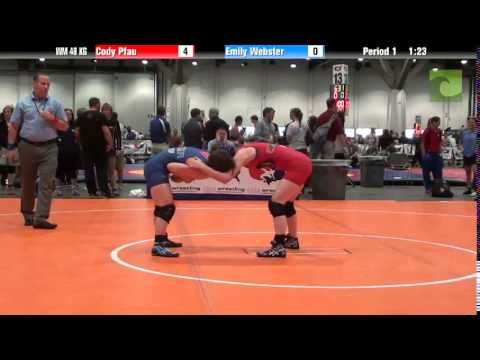 Women WM 48 KG - Cody Pfau vs. Emily Webster