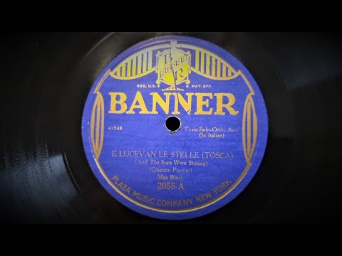 E Lucevan Le Stelle (Giacomo Puccini) - Sung by Max Bloch, Tenor with Orchestra