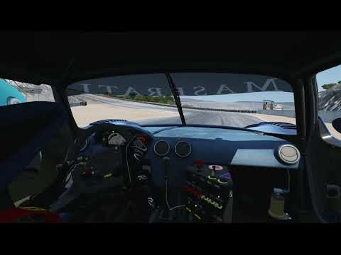 Maserati MC12 GT1  - Onboard Action - Laguna Seca