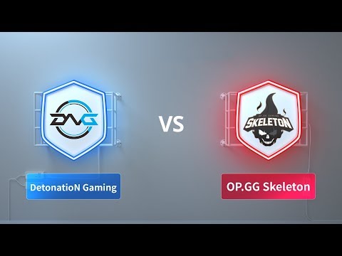 클래시로얄 리그 아시아 - 6주 1일차 Match 2 DetonatioN Gaming vs OP GG Skeleton