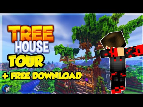 Insane Minecraft Tree House w/ Download!