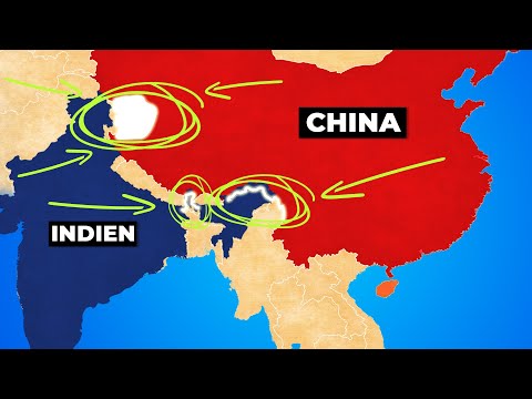 Wie Geografie Indien und China in den Krieg treibt