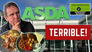 I Review ASDA Cafe - The Worst Supermarket Cafe!! Terrible!!
