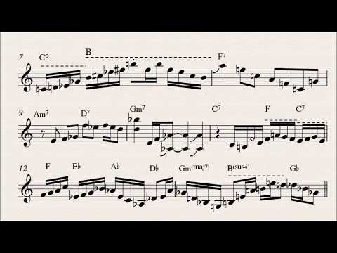 Barbizon Blues -  Didier Lockwood transcription
