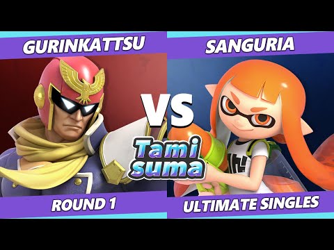 TAMISUMA 183 SSBU - Gurinkattsu (Captain Falcon) Vs. Sanguria (Inkling) Smash Ultimate Round 1