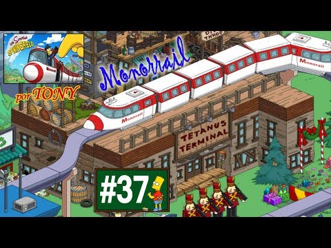 Los Simpson Springfield "Monorrail: Cap. 37 - Una vuelta montado en el Monorrail" por Tony