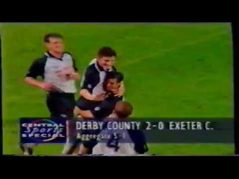 1993-94 Derby County 2 Exeter City 0 - League Cup 2nd Round 2nd Leg - 06/10/1993