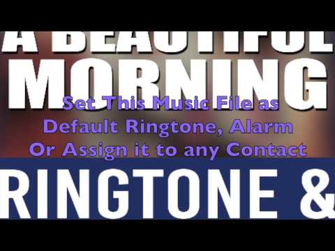 A Beautiful Morning Ringtone Video