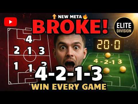 Holiday Update BROKE Your Formation! Apply These Game Breaking 4-2-1-3 Tactics to Win EVERY Game