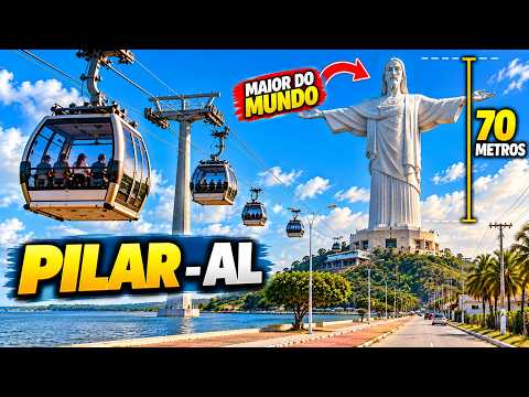 ESSA CIDADE TERÁ O MAIOR CRISTO DO MUNDO! CONHEÇA A CIDADE DE PILAR EM ALAGOAS!