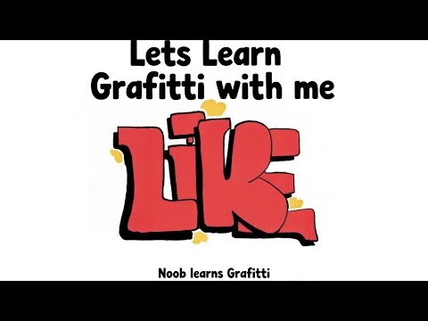 Lets Learn Grafitti with me | Full Grafitti beginner Guide | #graffiti #learngrafitti