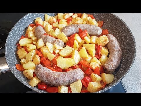 SALSICCIA PEPERONI E PATATE | FoodVlogger