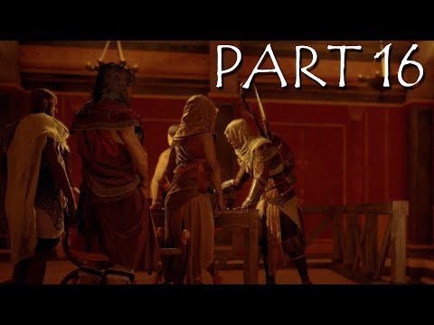 Assassin's Creed Origins WALKTHROUGH PART 16 'THE BROTHERHOOD!' PS4 PRO (ACOrigins)