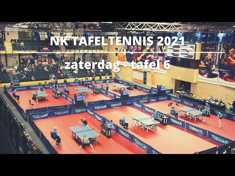 NK Tafeltennis 2021 - zaterdag - tafel 6