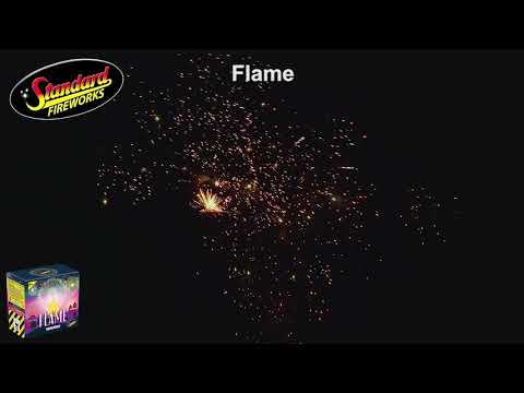 Flame 22 shot cake - Standard Fireworks