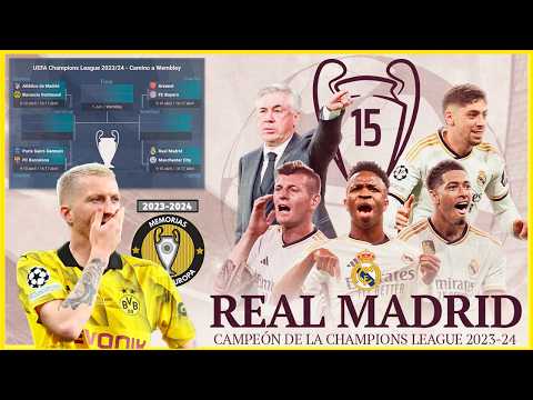 La Champions Más Difícil del Real Madrid | Campeón 2024 (Resumen Completo)