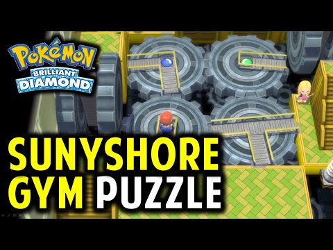 Sunyshore City Gym Puzzle Guide | Pokemon Brilliant Diamond & Shining Pearl
