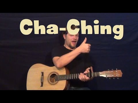 Cha-Ching (Imagine Dragons) Easy Strum Chord Guitar Lesson How to Play Tutorial
