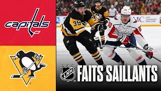 Capitals vs Penguins 11/04/26 | Faits saillants