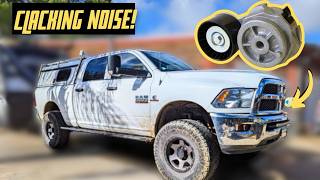 Clicking/Clacking Noise 6.7 Cummins Tensioner & Idler Pulley (DIY)