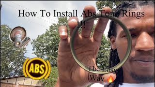 Installing ABS SENSOR TONE RINGS In My Dodge Charger R/T !!!