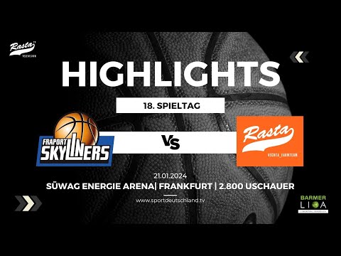 Highlights: FRAPORT SKYLINERS - RASTA Vechta II 89:61 (21.1.24)