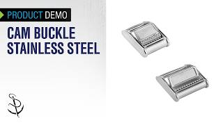 Demo of Cam Buckle for Webbing (Stainless Steel)