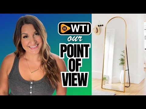 56"" x 18"" Floor Full Length Mirrors with Stand - WTI product video review
