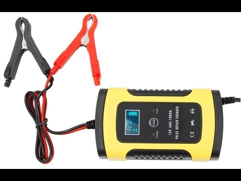 Автоматическое зарядное устройство для автомобиля и мотоцикла 12В